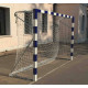 Poarta handbal fixa 3x2m, aluminiu 80x80mm, cu socluri