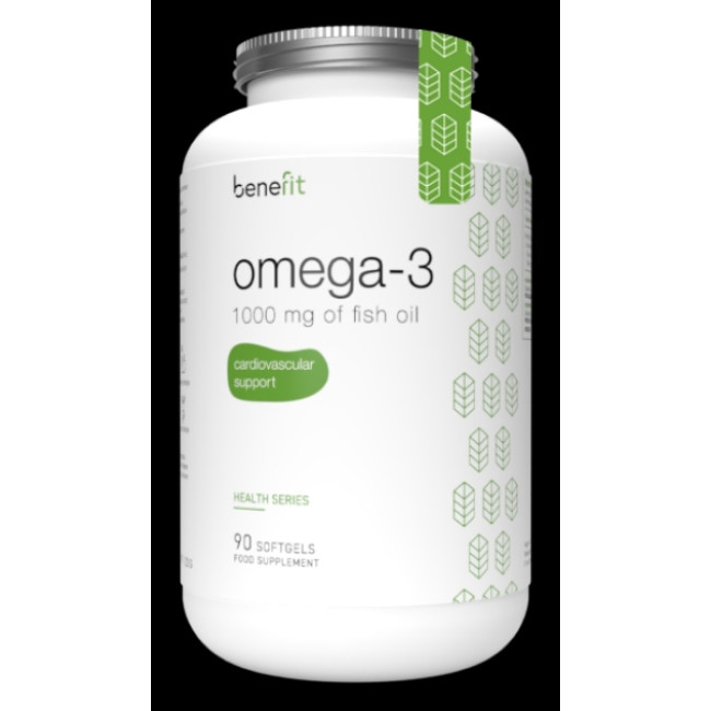 Omega 3 Ulei de Peste 1000mg - 90 Caps Benefit