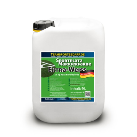 Vopsea pentru trasarea terenului, extra alba –  14 kg