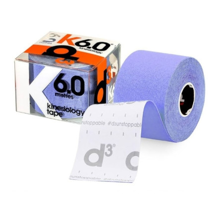 K6.0 Banda Kinesiologica Amethyst 5cm x 6m - d3Tape