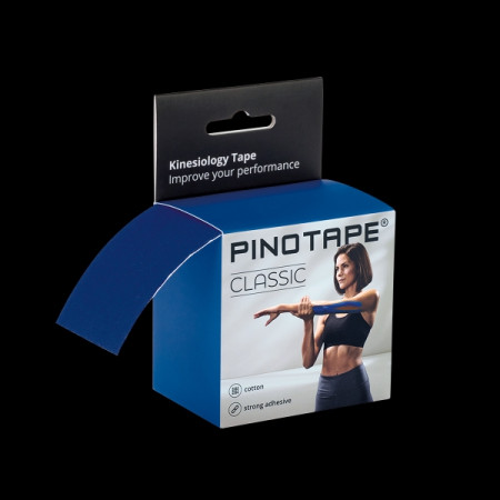Banda Kinesio PINOTAPE® Classic - Albastru Intens