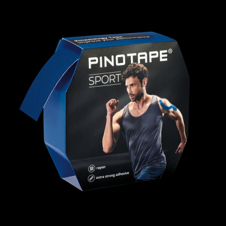 Banda Kinesio PINOTAPE® Sport - 31m Albastru Intens