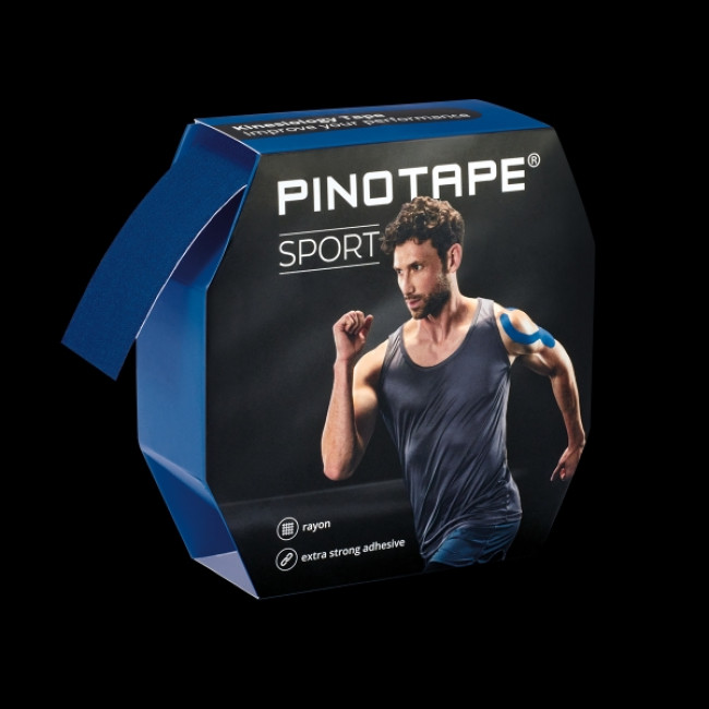 Banda Kinesio PINOTAPE® Sport - 31m Albastru Intens