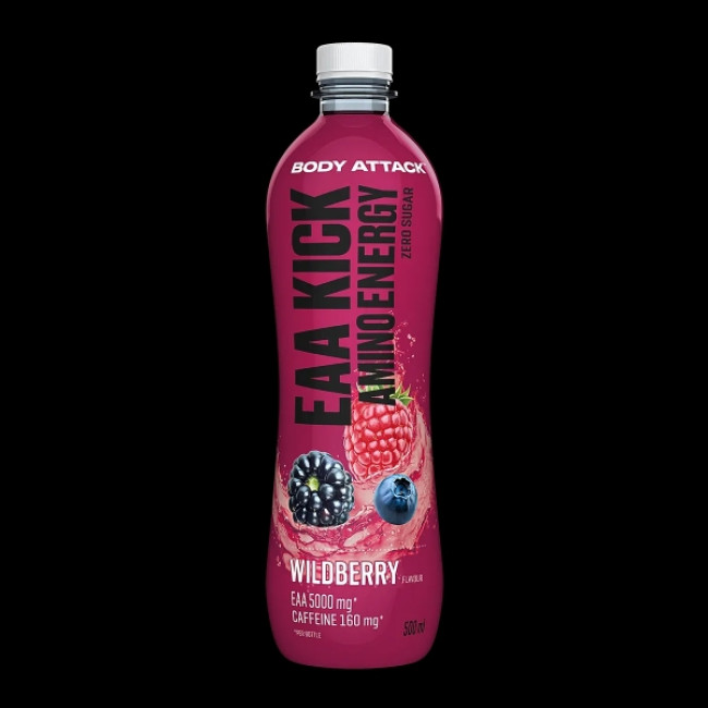 EAA Kick Amino Wild Berry - 500ml Body Attack