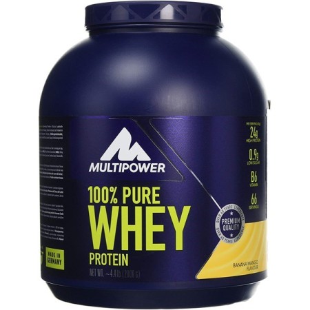 100% Proteina Pura Whey - 2000g - Banana Mango 100% Proteina Pura Whey - 2000g - Banana Mango