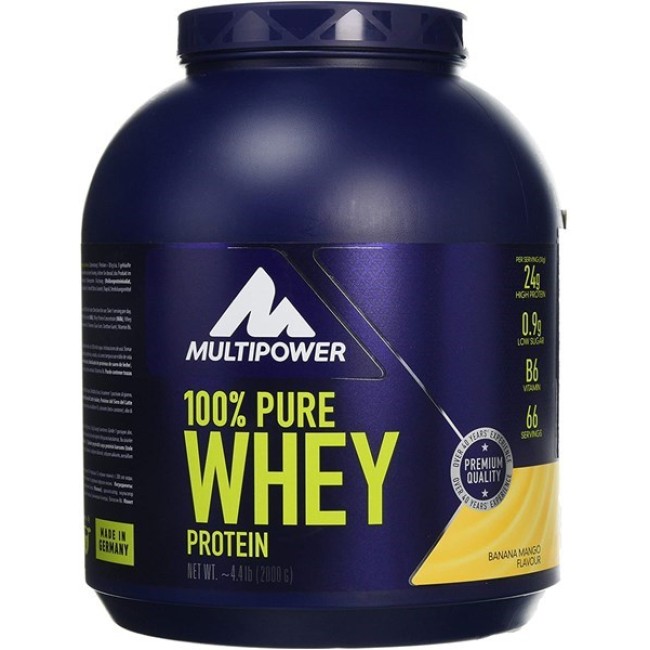 100% Proteina Pura Whey - 2000g - Banana Mango