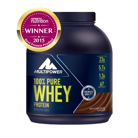 100% Proteina Pura Whey - 2000g - Ciocolata 100% Proteina Pura Whey - 2000g - Ciocolata