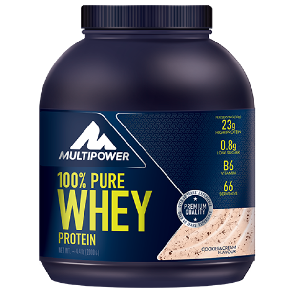 100% Proteina Pura Whey - 2000g - Cookies & Cream