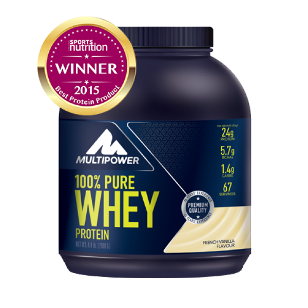 100% Proteina Pura Whey - 2000g - Vanilie