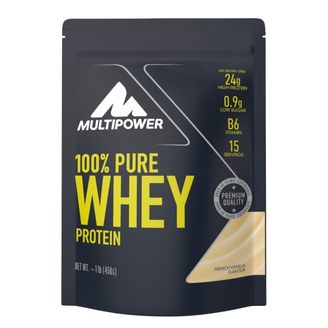 100% Pure Whey Protein - 450g - Vanilie