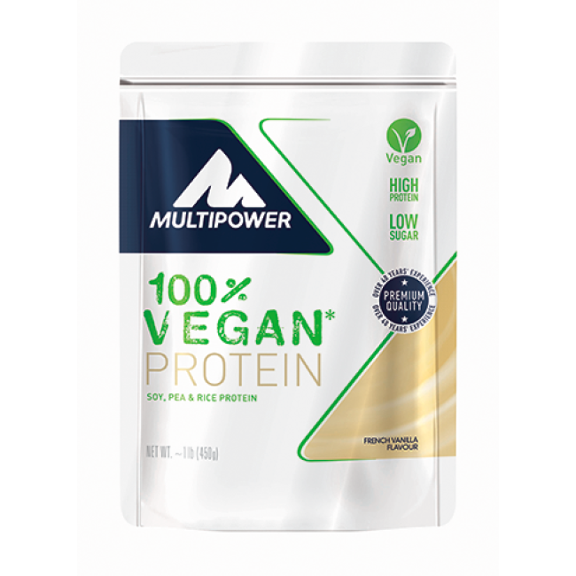 100% Vegan Protein - 450g - Ciocolata 100% Vegan Protein - 450g - Ciocolata