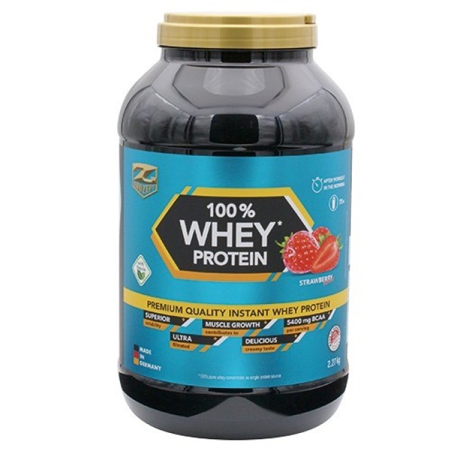 100% Whey Protein 2.27kg Capsuni - Z-Konzept