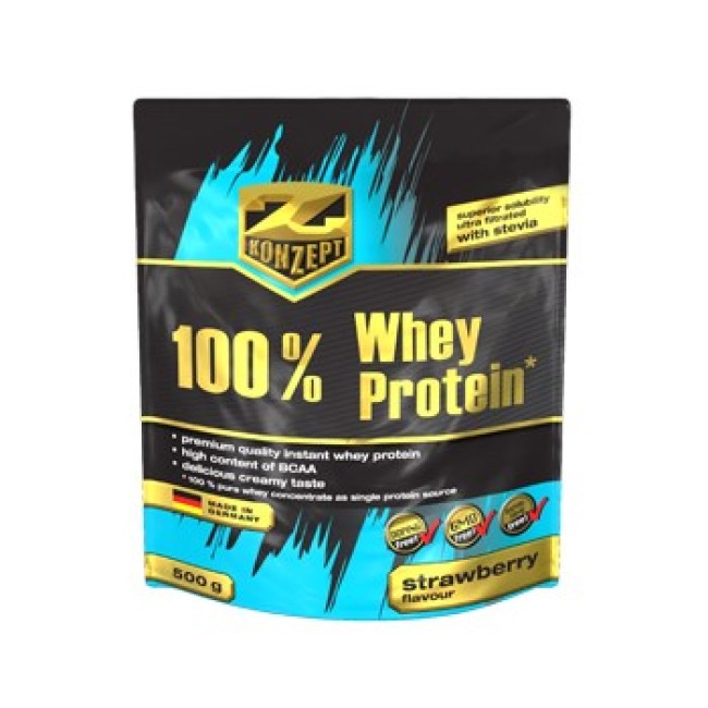 100% WHEY PROTEIN 500G VANILIE KZ