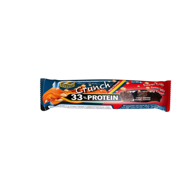 33% CRUNCH PROTEIN BAR - 50G - Ciocolata-brownie