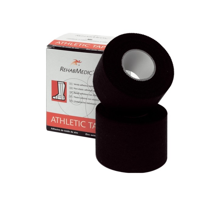 Athletic Tape - Rehabmedic - 3.8cm NEGRU