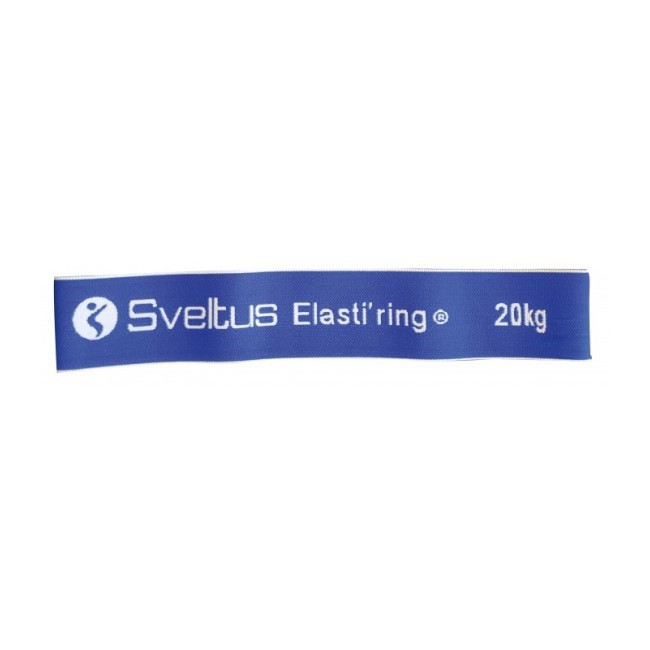 Banda elastica circulara 20 kg albastra - Sveltus