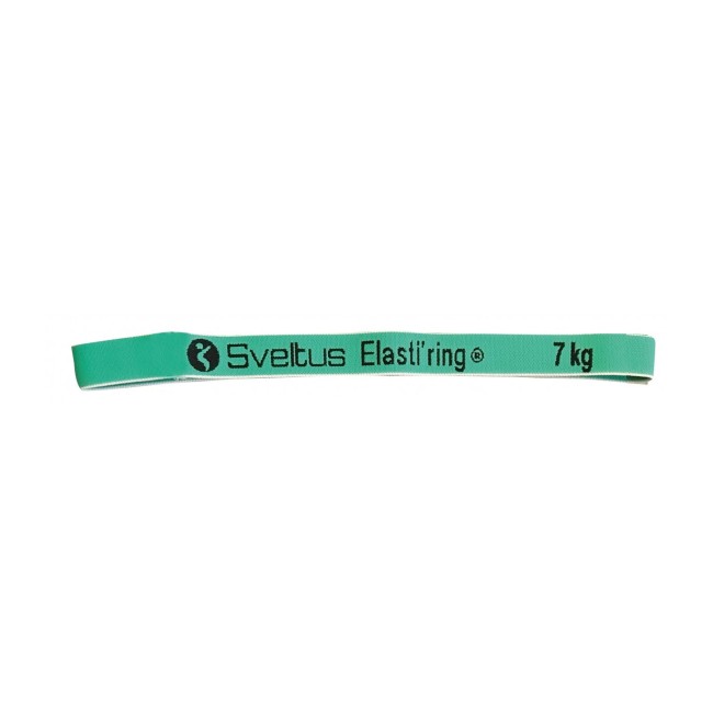 Banda elastica circulara 7 kg verde - Sveltus