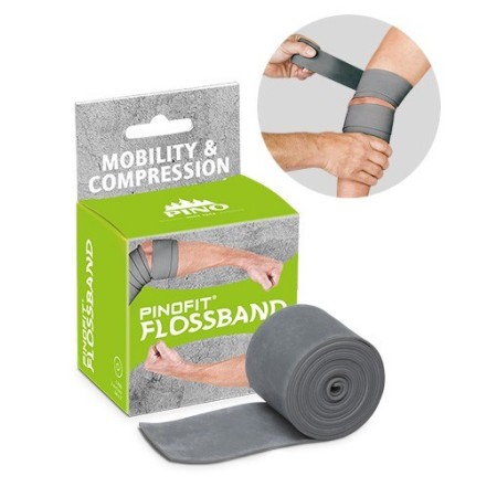 Banda elastica Flossband 7.5cm x 2m - PINOFIT® Banda elastica Flossband 7.5cm x 2m - PINOFIT®