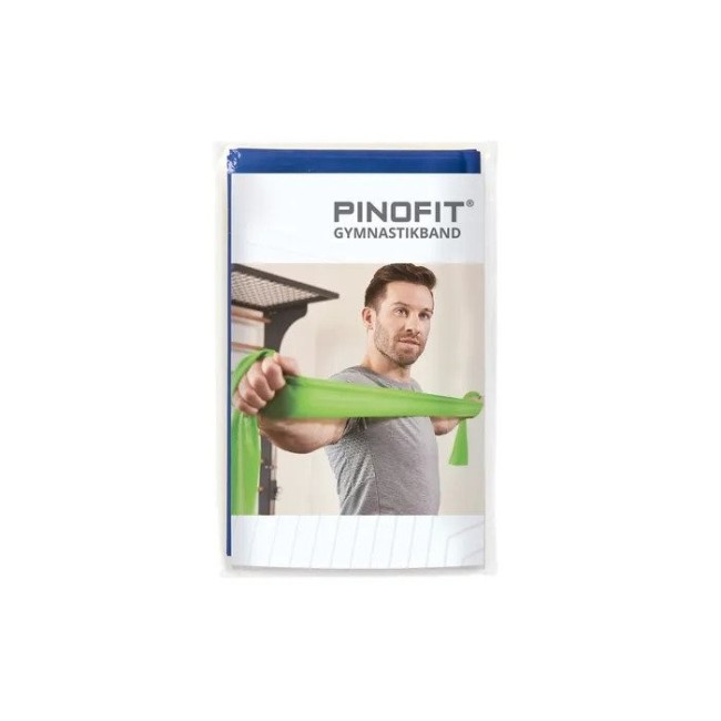 Banda elastica pentru gimnastica PINOFIT -Albastru- 2m