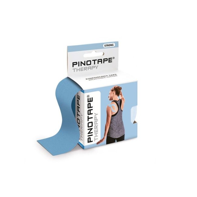 Banda Kinesio PINOTAPE® pro Therapy - Ice blue