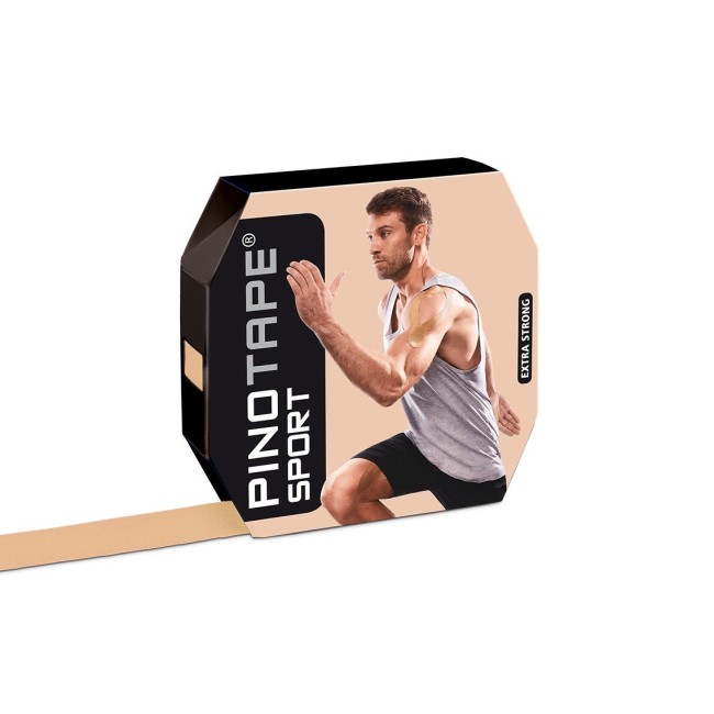 Banda Kinesio PINOTAPE® Sport - 31m Crem Banda Kinesio PINOTAPE® Sport - 31m Crem
