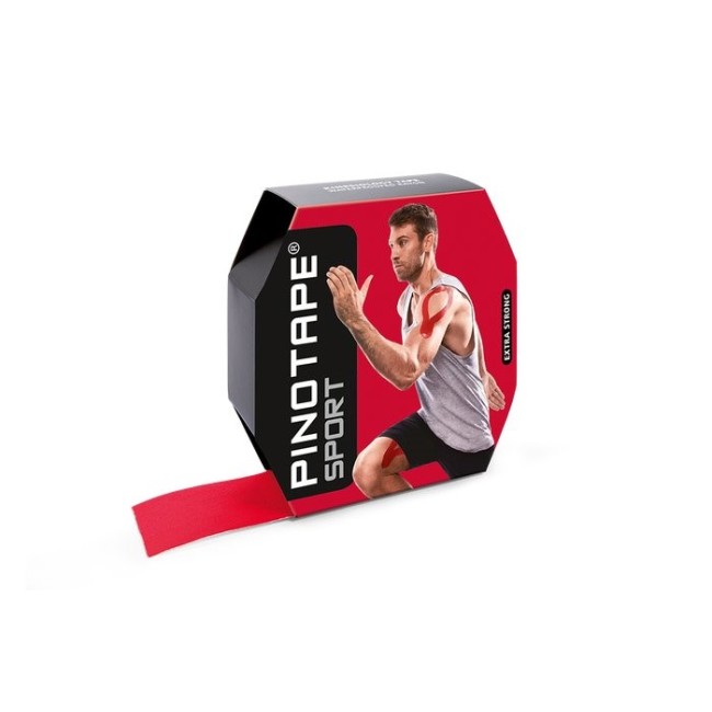 Banda Kinesio PINOTAPE® Sport - 31m Rosu Banda Kinesio PINOTAPE® Sport - 31m Rosu