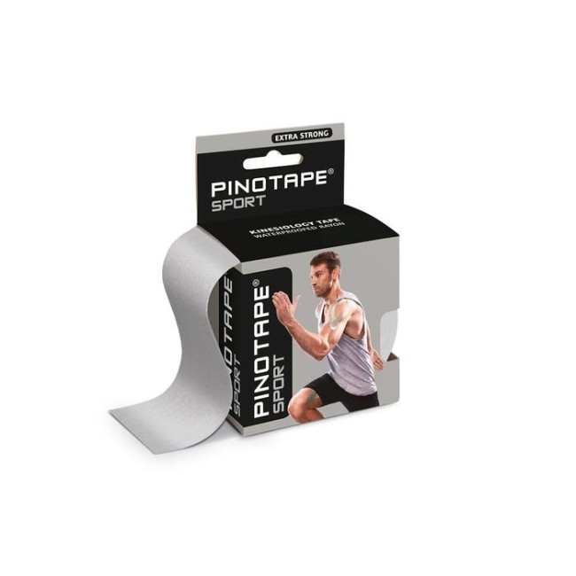 Banda Kinesio PINOTAPE® Sport - Argintiu