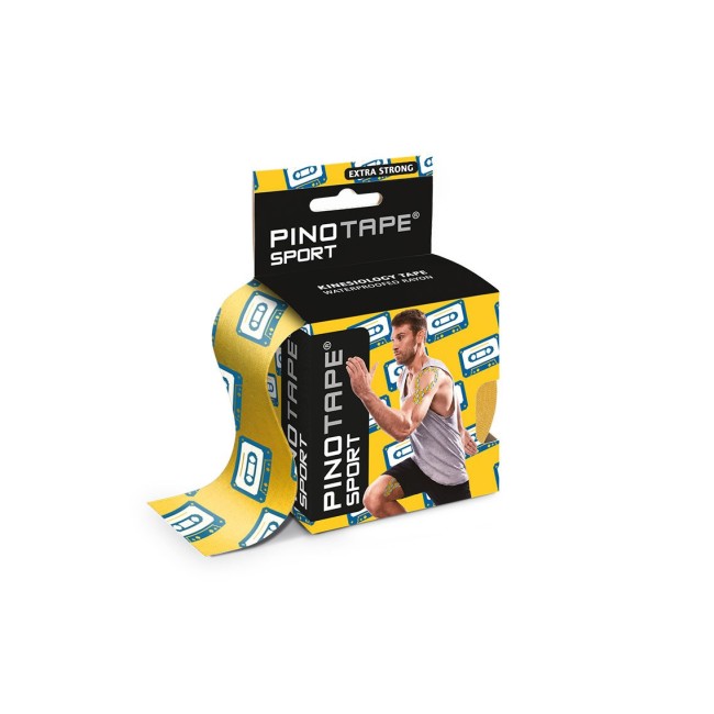 Banda Kinesio PINOTAPE® Sport - Casete (Retro) Banda Kinesio PINOTAPE® Sport - Casete (Retro)
