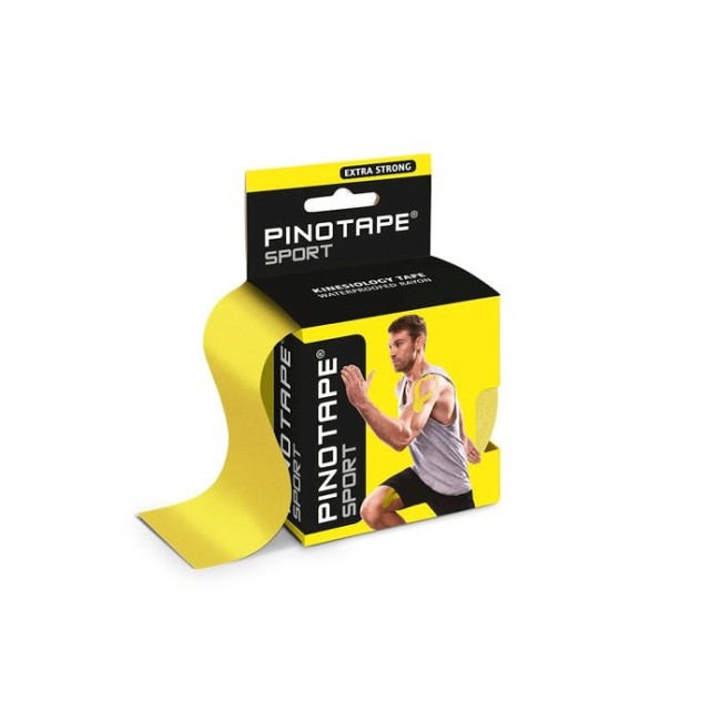 Banda Kinesio PINOTAPE® Sport - Galben Banda Kinesio PINOTAPE® Sport - Galben
