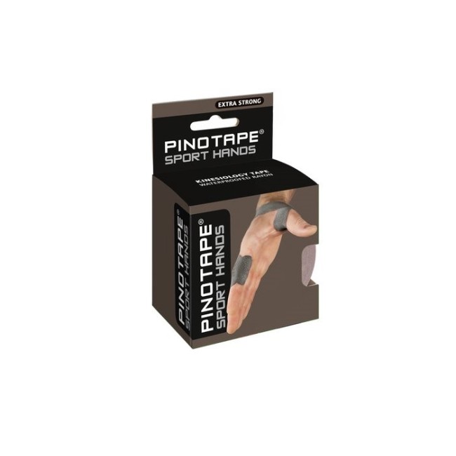 Banda Kinesio PINOTAPE® Sport pentru mana - Gri inchis