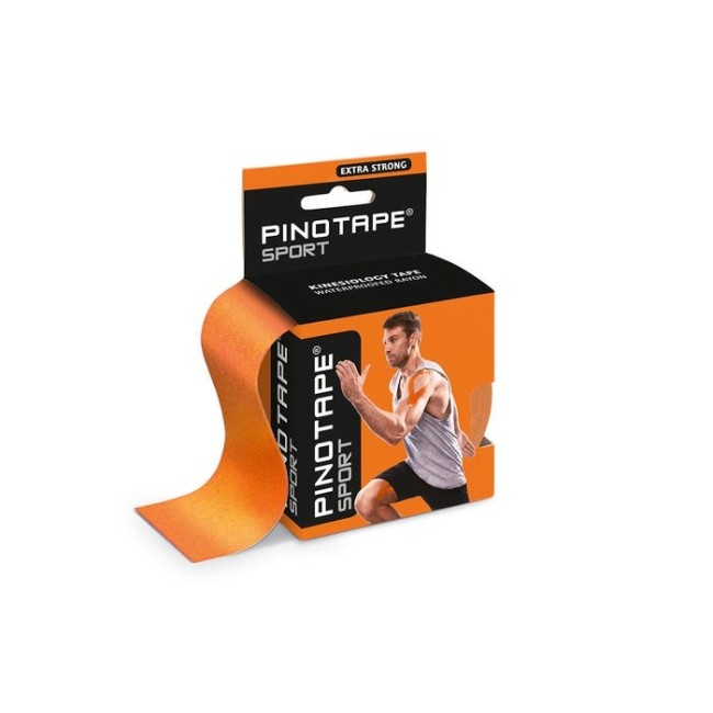 Banda Kinesio PINOTAPE® Sport - Portocaliu Banda Kinesio PINOTAPE® Sport - Portocaliu