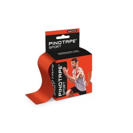 Banda Kinesio PINOTAPE® Sport Sensitiv - Rosu