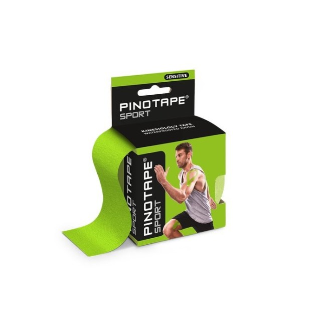 Banda Kinesio PINOTAPE® Sport Sensitive - Lime
