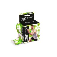 Banda Kinesio PINOTAPE® Sport - Verde cu flori