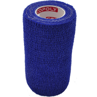 Bandaj elastic autoadeziv 10cm - Albastru