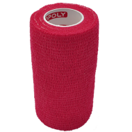 Bandaj elastic autoadeziv 10cm - Rosu