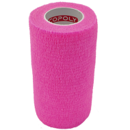 Bandaj elastic autoadeziv 10cm - Roz