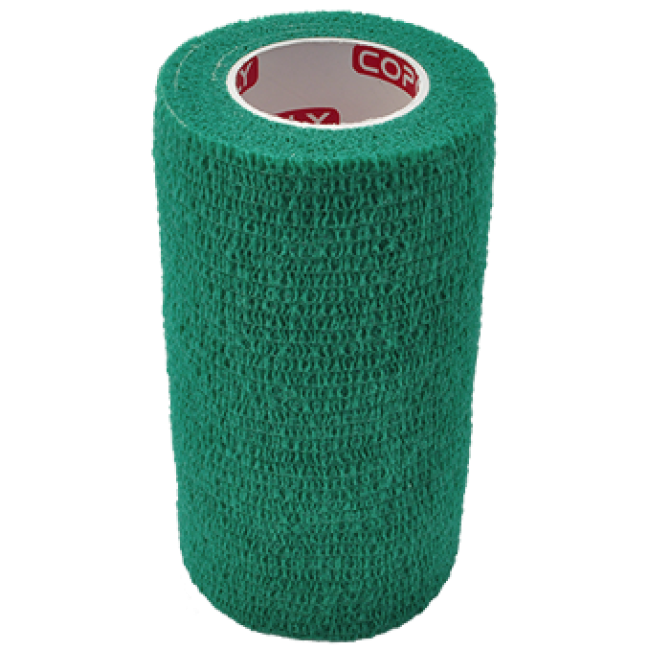 Bandaj elastic autoadeziv 10cm - Verde