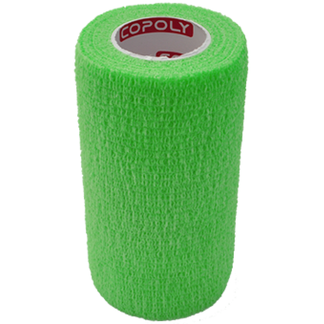 Bandaj elastic autoadeziv 10cm - Verde deschis