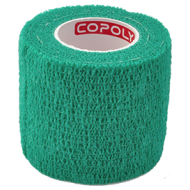 Bandaj elastic autoadeziv 5cm - Verde