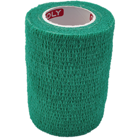 Bandaj elastic autoadeziv 7,5cm - Verde