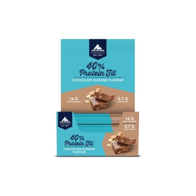 Baton 40% Protein Fit - 35g - Chocolate Almond