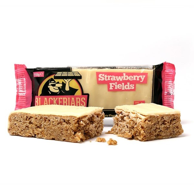 Baton energizant FlapJack - 110g Strawberry Fields Baton energizant FlapJack - 110g Strawberry Fields