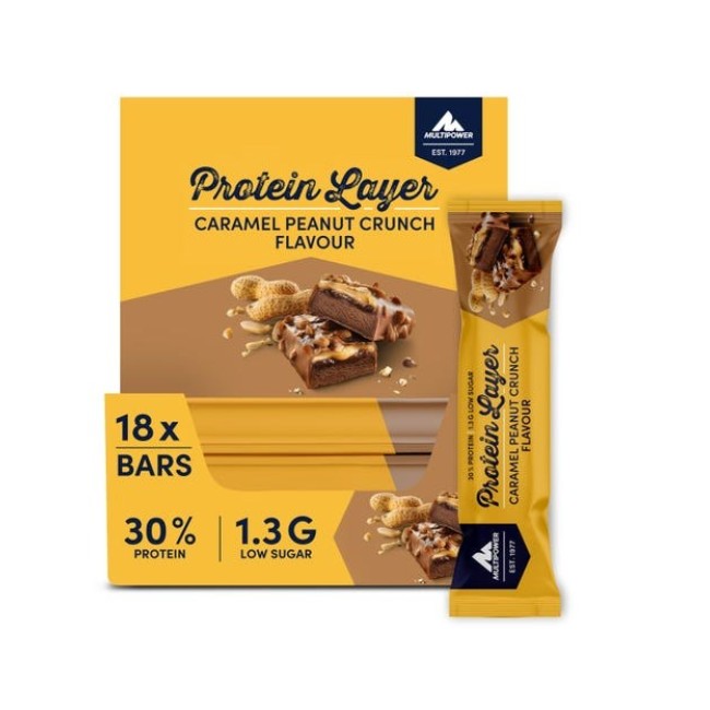 Baton Protein Layer 50g - Caramel&Peanut