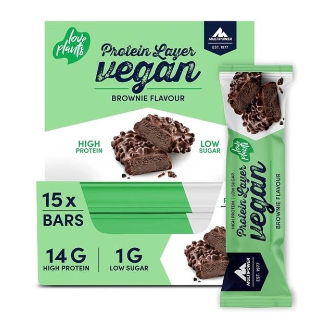 Baton Protein Layer Vegan 55g - Brownie