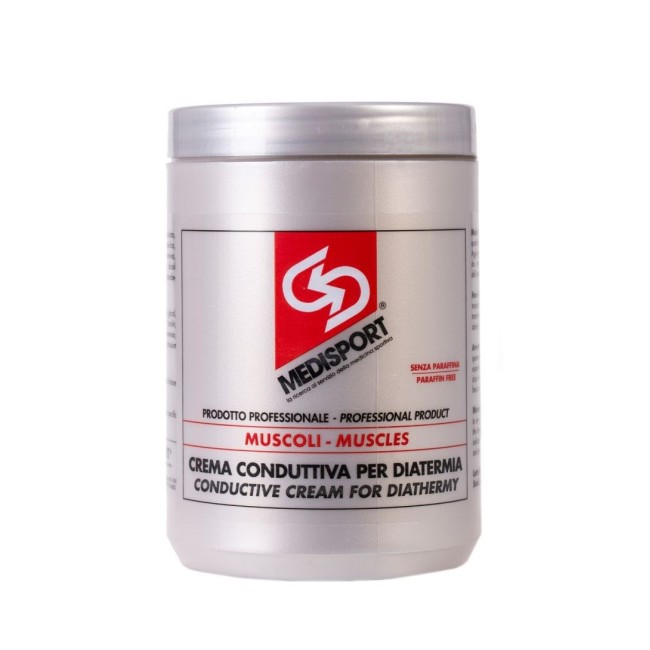 Crema termoconductiva Tecar - Medisport 1l