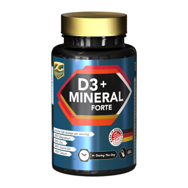 D3 + MINERALE FORTE - 60BUC