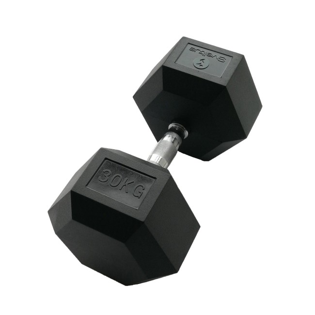 Gantera hexagonala 30kg - Dumbbell Gantera hexagonala 30kg - Dumbbell