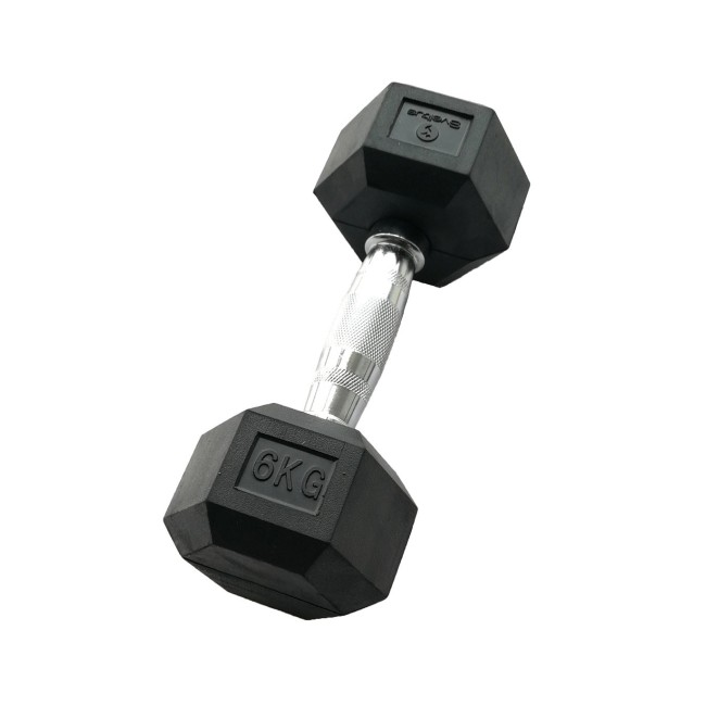 Gantera hexagonala 6kg - Dumbbell Gantera hexagonala 6kg - Dumbbell