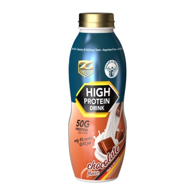 High Protein Drink 500ml - 50g proteina Ciocolata